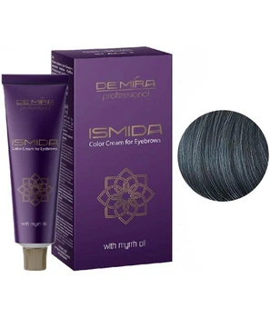 Крем-краска для бровей с маслом мирры 3 Графит Ismida Color Cream For Eyebrows DEMIRA 20 мл