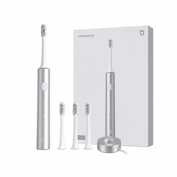Зубна електрощітка Xiaomi Mijia Electric Toothbrush T302 (4 насадки) (Silver Gray)