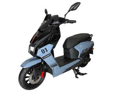 Електроскутер Crosser CR-22 2500W (графенові акб 72V/35Ah) - Синій