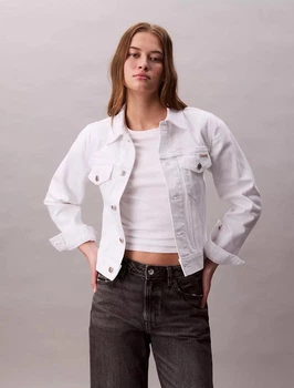 Жіноча джинсова куртка Calvin Klein M біла