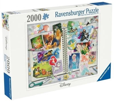 Пазл Ravensburger Disney Scrapbook 2000 елементів (4005555015567)