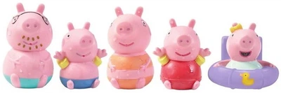 Zestaw zabawek do kąpieli Toomies Peppa i rodzina 1314067 (5011666739239)