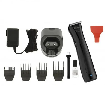Професійний тример для окантування Wahl Beret Stealth 08841-1516 з ножем із легованої сталі, 6000 об/хв, акумуляторний роторний мотор, чорний