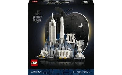 Конструктор LEGO Нью-Йорк — «Велике яблуко» 1465 деталей (21066)