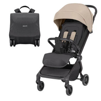 Прогулочная коляска CARRELLO Atom S CRL-5526 Ceramic Beige