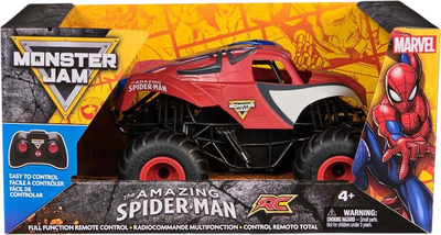 Samochód zdalnie sterowany Spin Master Monster Jam Marvel The Amazing Spider-Man RC 1:15 6073723 (681147077454)