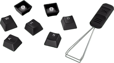 Кейкапи HyperX Pudding Full key Set Black (519P1AA#ABA)