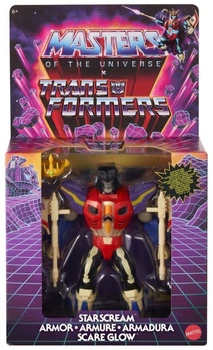 Фігурка Mattel Masters of the Universe Origins x Transformers Starscream Scare Glow 14 см JGT19 (585931) (194735321582)