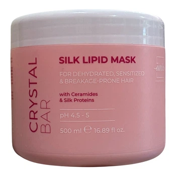 Маска для сухих и поврежденных волос Crystal Bar Unic Professional Silk Lipid Mask, 500 мл