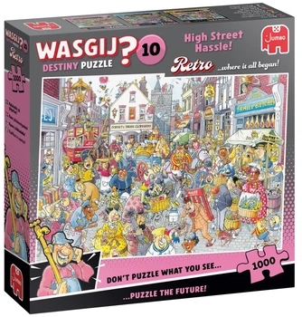 Puzzle Jumbo Wasgij Retro Destiny 10 Uliczne kłopoty! 1000 elementów (8721017607700)