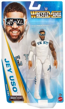 Фігурка Mattel WWE Джей Усо Main Event 161 15 см JHH87 (585936) (194735332359)