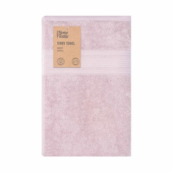 Полотенце Ardesto махровое SuperSoft 100 хлопок 70 х 140 см, розовый (ART2270SCP)