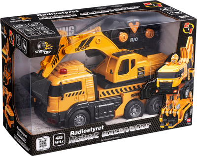 Дистанційно керований екскаватор VN Toys Speed Car R/C Robot Truck 41526 (5701719415264)