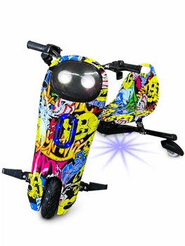 Дріфт-карт Windtech Crazy Bug 500W Жовтий графіті