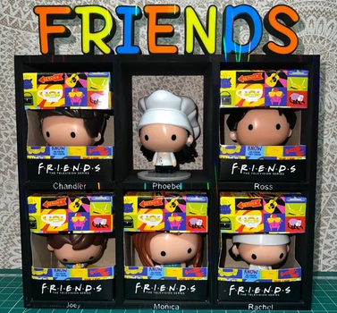 Органайзер-полиця для колекційних фігурок з логотипом серіалу Friends. Aivory