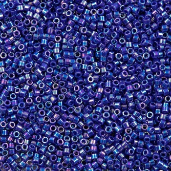DB-165 Бісер Miyuki Delica Beads 11/0 (райдужний червоний), 50 г