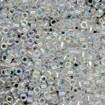DB Бісер Miyuki Delica Beads 11/0 (райдужний сніжно-білий), 50 г