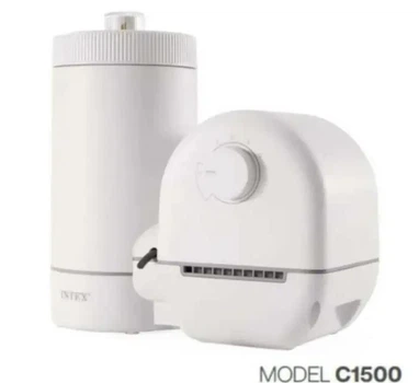 Картриджний фільтр-насос Intex 26636 C1500, 5678 л/год., серія Cartridge Filter Pumps, тип картриджа A, працює від мережі 220-240 В, білий