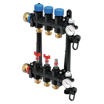 Пластиковий колектор Uponor Vario M 3xG3/4 Euro FM (1085945)