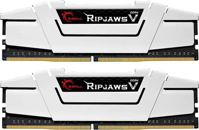 Оперативная память G.Skill DDR4-3600 32768MB PC4-28800 (Kit of 2x16384MB) Ripjaws V White (F4-3600C18D-32GVW)