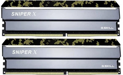 Модуль памяти G.Skill DDR4 32GB (2x16) Sniper X Digital Camo 3200MHz (F4-3200C16D-32GSXKB)