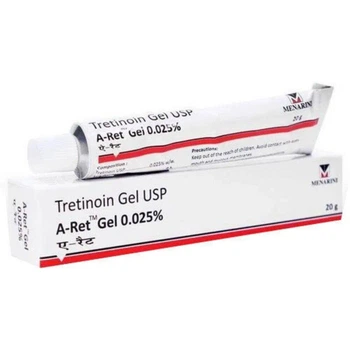 Третиноин гель для проблемной кожи 0,025 % (Tretinoin gel USP 0.025 % w/w A-Ret) Menarini, 20 гр.