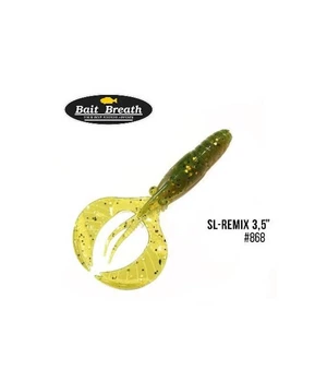 Силіконова приманка Bait Breath SL-Remix 3,5" (8шт.) (№868 Motoroil-EX)
