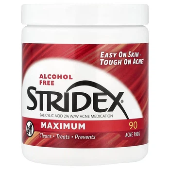 Очисні диски від вугрів із саліциловою кислотою Stridex 90 шт.