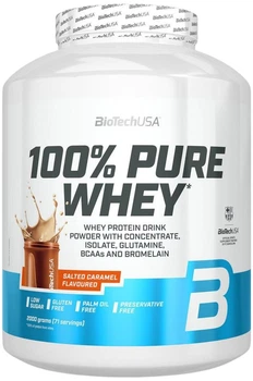 Сироватковий протеїн BioTechUSA 100% Pure Whey порошок 2 кг Солона карамель (5999076269815)