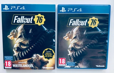 Диск для PlayStation 4 - Fallout 76 Wastelanders + картонный футляр, русские субтитры, Б/У