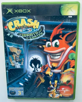 Диск для XBOX Original - Crash Bandicoot The Wrath of Cortex, английская версия, Б/У