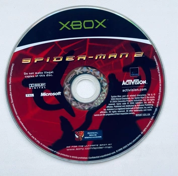Диск для XBOX Original - Spider-Man 2 англ, Б/У