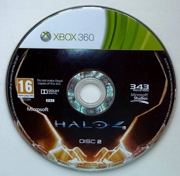 Диск для XBOX 360 - HALO 4 рос суб, (диск 2), Б/В