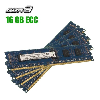 Оперативная память комплект 4 шт. SK hynix 16GB DDR3 1600MHz RDIMM для сервера (HMT451R7AFR8A-PB)