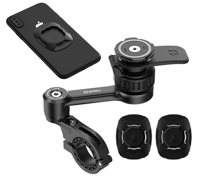 Quad lock Металлический антивибрационный держатель для телефона на руль мотоцикла/велосипеда Квадлок подставка