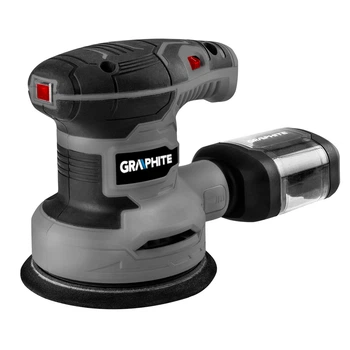 Ексцентрикова шліфувальна машина 300 Вт, шліфувальний диск 125 мм GRAPHITE (59G348)