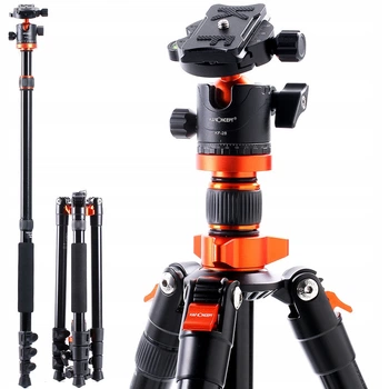 Штатив Фото Видео K254A3 + BH-28L, max 10kg, 185cm (KF09.089V1)