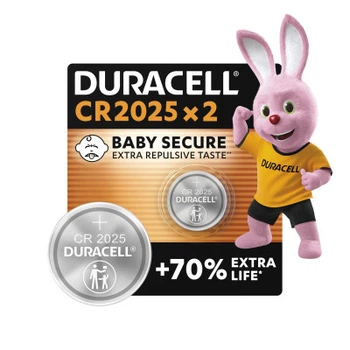Батарейка Duracell CR 2025/DL 2025*2 (5000394203907/5008922)