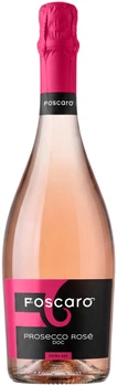 Вино игристое FOSCARO Prosecco Rosé DOC Extra Dry Millesimato розовое экстра сухое 0.75 л 11% (8009483008451)