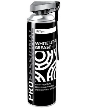 Літієве Мастило біле 500 мл PITON / White lithium grease PRO