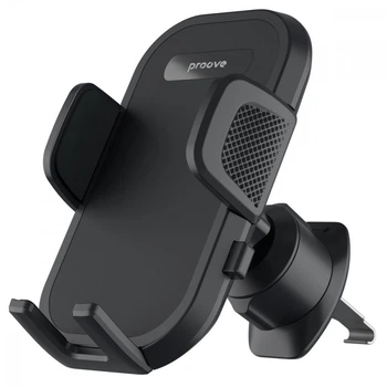 Автомобільний тримач Proove Longway Silicone Air Outlet Car Mount black