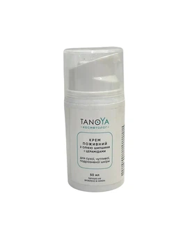 Крем питательный с маслом шиповника и церамидами для всех типов кожи TANOYA 50 мл