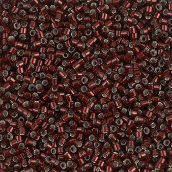 DB-1685 Бісер Miyuki Delica Beads 11/0 (блискучий бордовий темний), 50 г