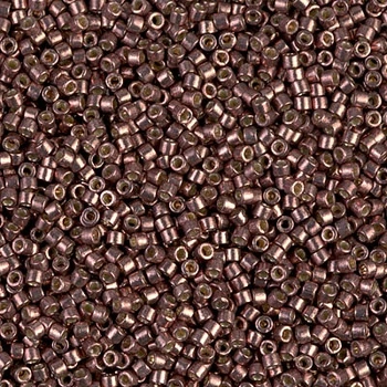 DB-1843 Бісер Miyuki DURACOAT Delica Beads 11/0 (металік бронзовий топаз), 50 г