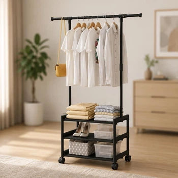 Вешалка напольная SINGLE-POLE SHOE and HAT RACK / Одинарная стойка-вешалка 2052860