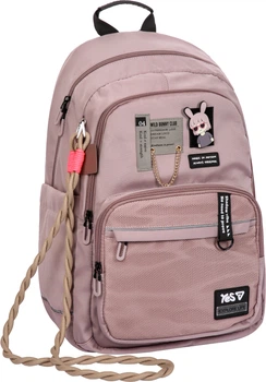 Рюкзак шкільний YES TS-47L Bunny Club 45х32х19 см Pink (5056574460615)