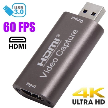 Карта відеозахоплення HDMI USB 3.0 - для захоплення і запису відео з екрану комп'ютера DSLR, GoPro, Xbox (AC-USB3.0-HDMI)