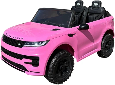 Дитячий електромобіль Kidsauto Джип Land Rover Рожевий (DM0981) (6903351509816)