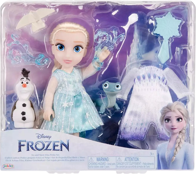 Лялька з аксесуарами Jakks Disney Frozen Ice and Snow Ельза 15 см 240624-RF1 (192995240629)