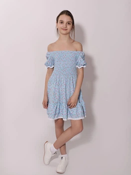Сукня для дівчинки підлітка 140 Блакитний POLIN LINE (731172-140)